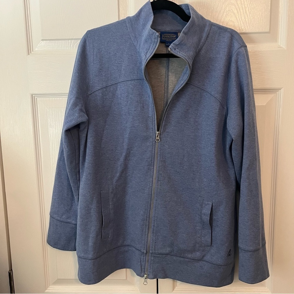 Pendleton Light Blue Women’s Oversized Jacket Size L